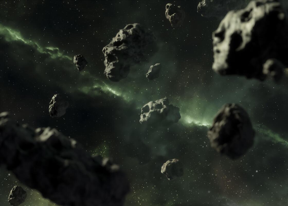 Микробы могут перемещаться между планетами на осколках астероидов